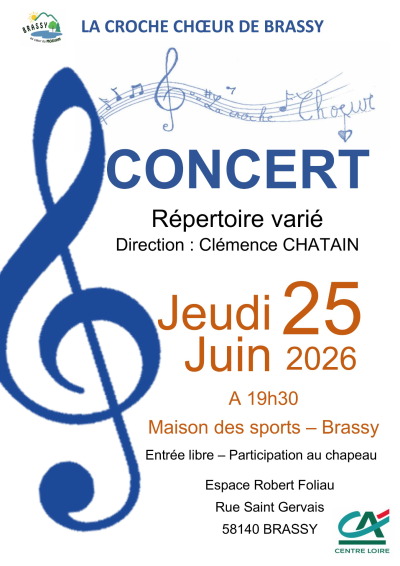 Concert la Croche Choeur 25.06.2026