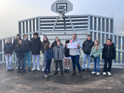 Inauguration terrain multisports