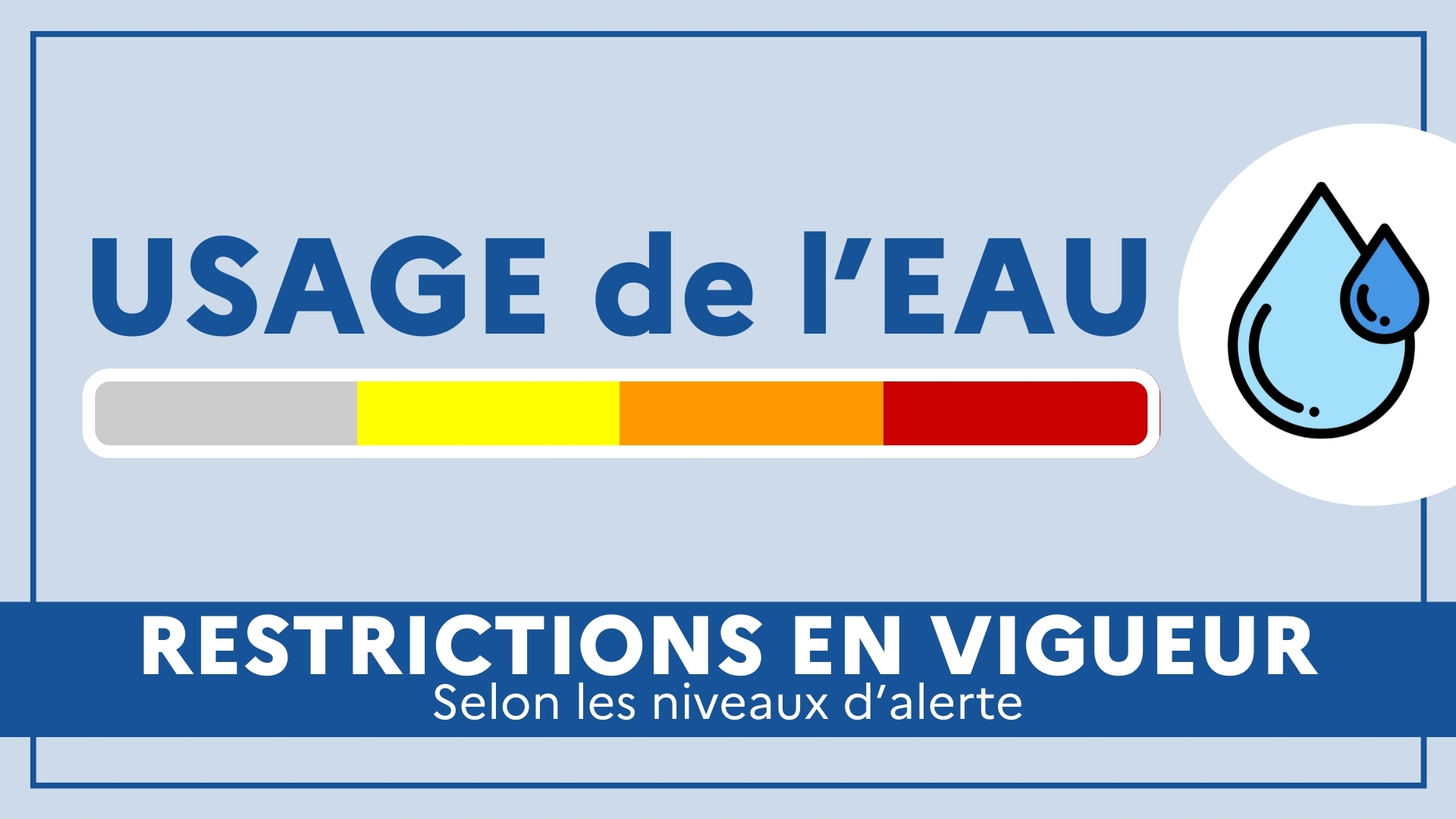 Restriction Eau